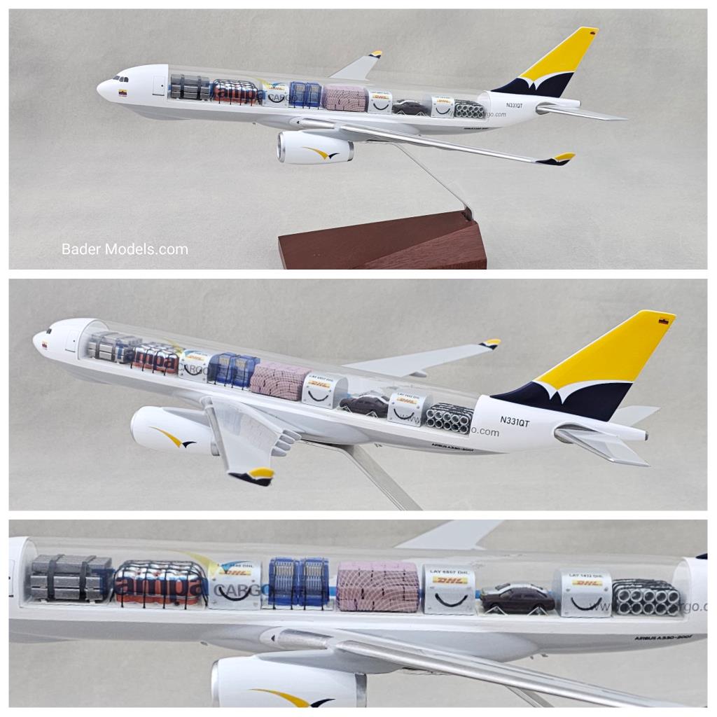 Tampa Cargo - A330-200F - (1:144) - 180° Clear Top